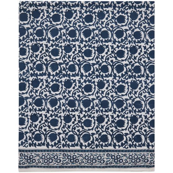 Lotus Flat and Fitted Sheets - Blue
